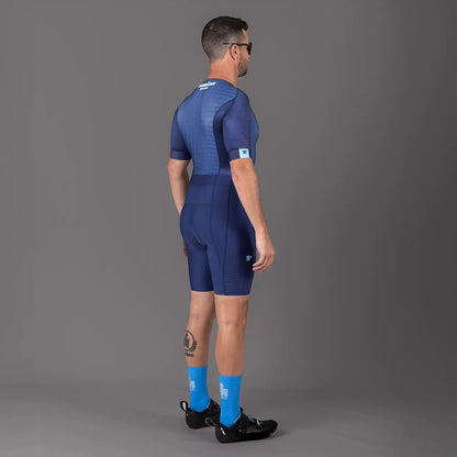 Macaquinho Triathlon c/ manga Carbon IRONMAN Woom Masculino III