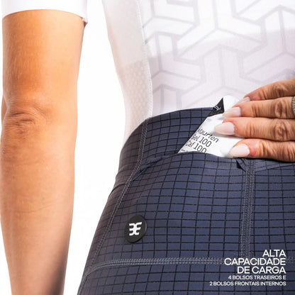 Macaquinho Triathlon c/ manga Carbon Revolution Woom Feminino II