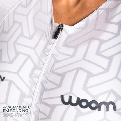 Macaquinho Triathlon c/ manga Carbon Revolution Woom Feminino II