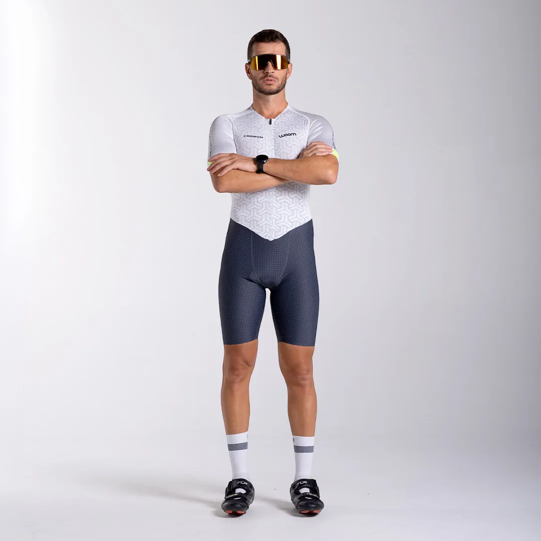 Macaquinho Triathlon com manga Carbon Revolution Woom Masculino II