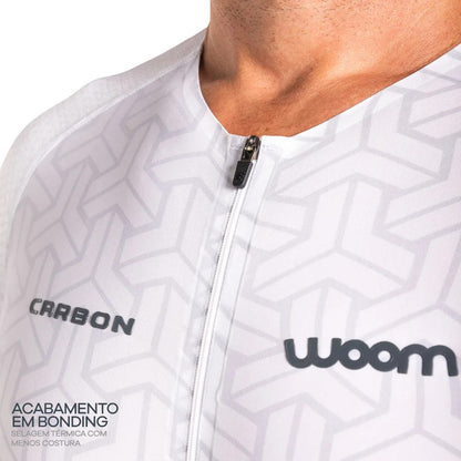 Macaquinho Triathlon com manga Carbon Revolution Woom Masculino II
