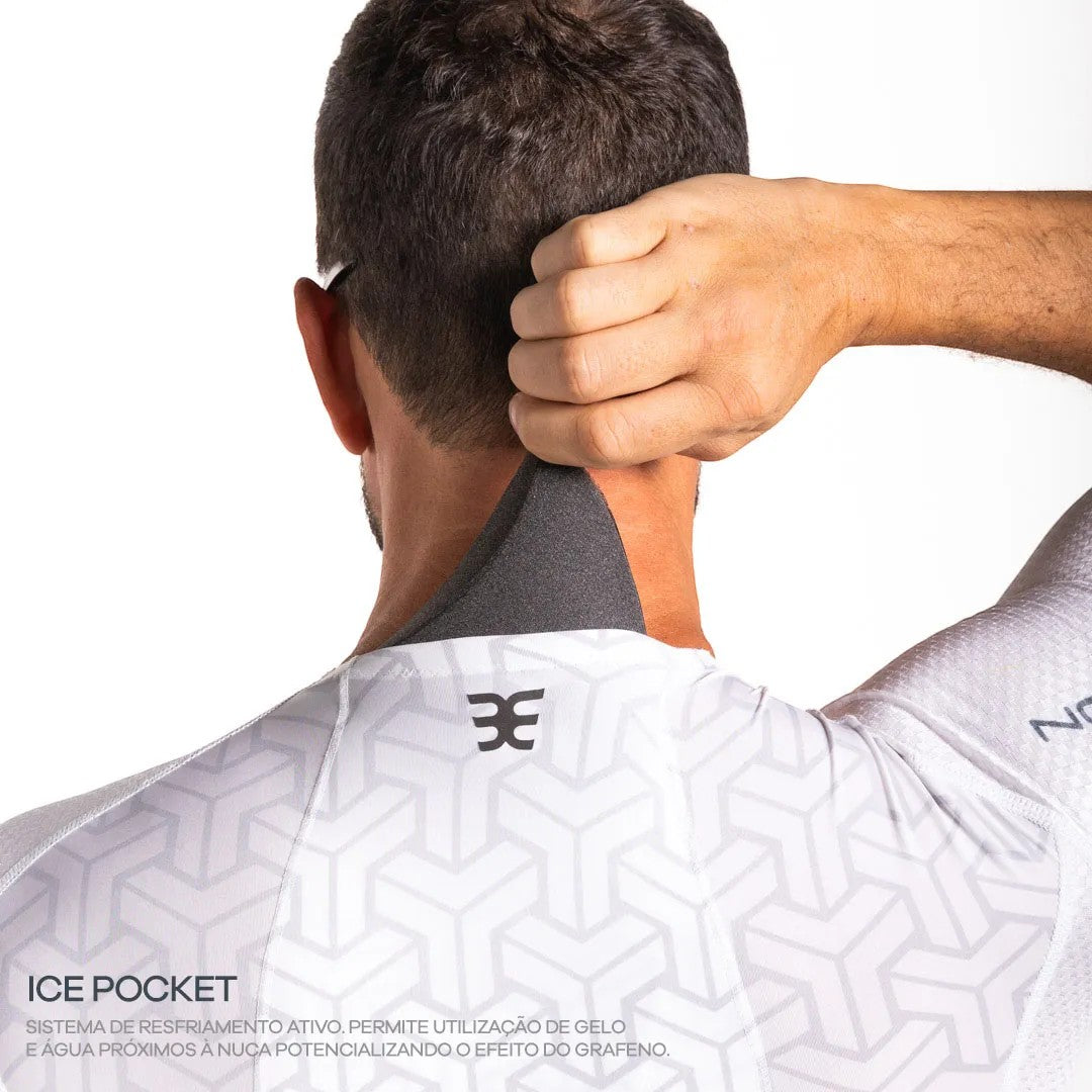 Macaquinho Triathlon com manga Carbon Revolution Woom Masculino II