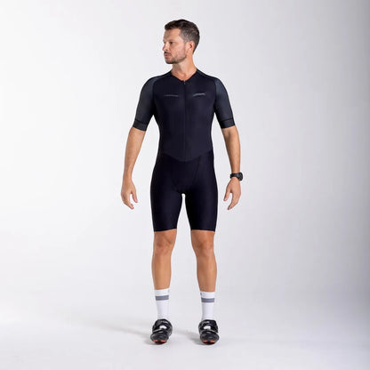 Macaquinho Triathlon com manga Carbon Revolution Woom Masculino II