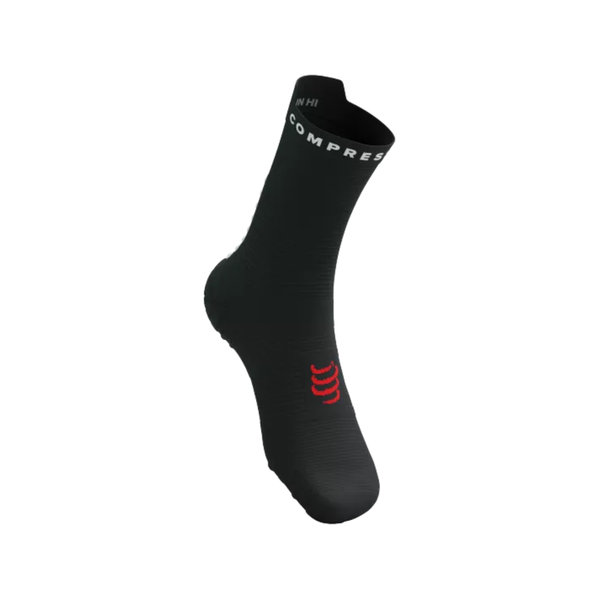Meia de Compressão Compressport para Corrida V4 (cano medio)