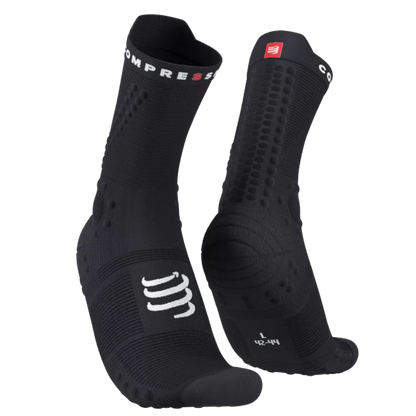 Meia de Compressão Compressport para Trilha V4 (cano medio)
