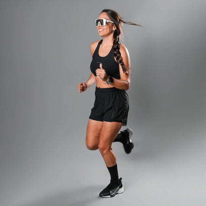 Bermuda Shorts Running 2 em 1 Woom Marathon Feminina I