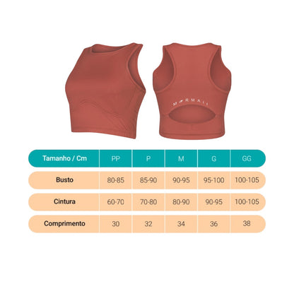 Top Cropped Mormaii Feminino com Recorte 2900